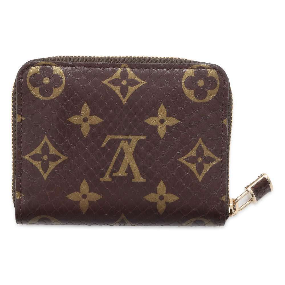 Louis Vuitton Python Monogram Zippy Coin Purse Br… - image 3